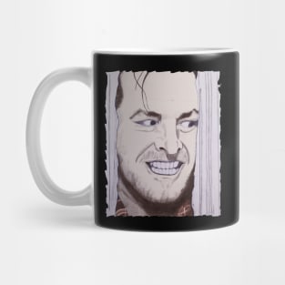 Here's Johnny! from The Shining Mug